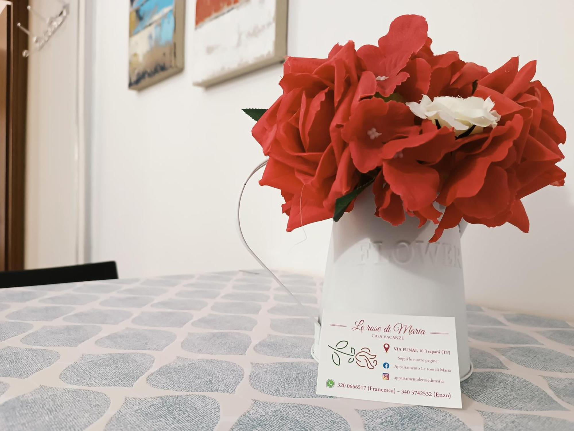 Le Rose Di Maria Daire Trapani Dış mekan fotoğraf